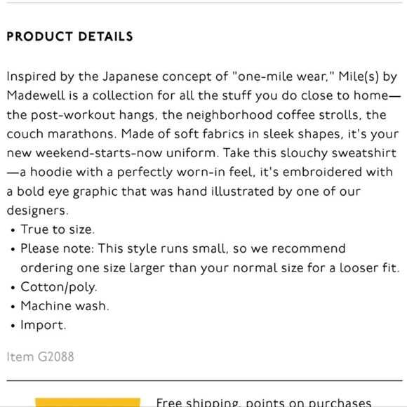 Madewell Evil Eye Hoodie - Picture 5 of 11